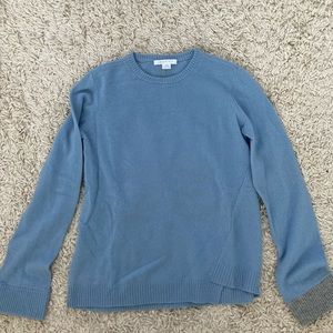 Duffy Blue Cashmere Sweater